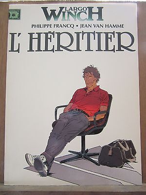 Image du vendeur pour Francq Van hamme Largo winch l'hritier souple mis en vente par Dmons et Merveilles