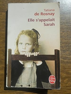 Imagen del vendedor de Elle s'appelait sarah a la venta por Dmons et Merveilles