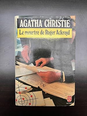 Seller image for Le meurtre de Roger ackroyd for sale by Dmons et Merveilles