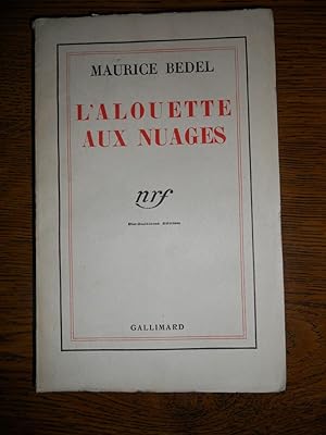 Bild des Verkufers fr L'alouette aux nuages gallimard zum Verkauf von Dmons et Merveilles