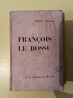 Seller image for Franois le bossu Spirou slection j for sale by Dmons et Merveilles