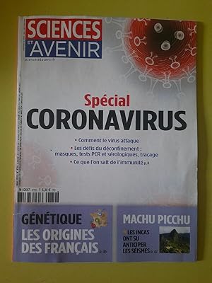 Bild des Verkufers fr Sciences Et Avenir N879 Spcial Coronavirus Mai 2020 zum Verkauf von Dmons et Merveilles