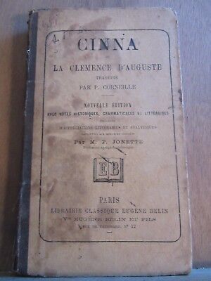 Image du vendeur pour cinna La Clmence d'auguste tragdie par Pierre corneille mis en vente par Dmons et Merveilles