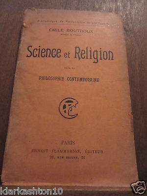 Image du vendeur pour Science et religion Flammarion mis en vente par Dmons et Merveilles