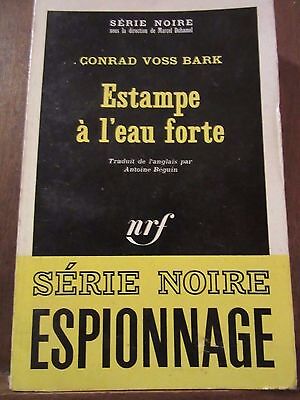 Imagen del vendedor de Estampe  l'eau forte Gallimard Srie Noire n1153 a la venta por Dmons et Merveilles