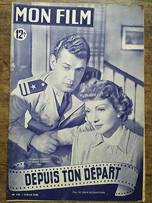 Mon Film n137 Depuis ton départ 6 Avril 1949