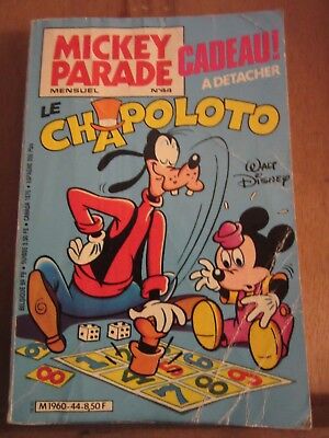 Bild des Verkufers fr Mickey Parade mensuel n44 Le chapoloto zum Verkauf von Dmons et Merveilles
