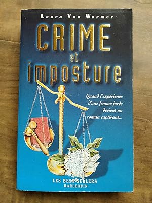 Seller image for Laura Van wormer Crime et imposture Les best sellers harlequin for sale by Dmons et Merveilles