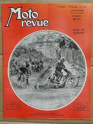 Moto Revue n 1027 Essai du scoto 7 Avril 1951