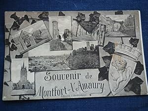 CPA Souvenir de Montfort-l'Amaury Librairie J. Ombredanne