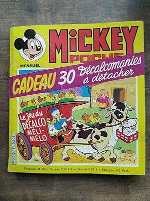 Bild des Verkufers fr Mickey Poche Mensuel n111 Juin 1983 zum Verkauf von Dmons et Merveilles