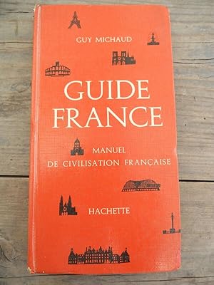 Imagen del vendedor de Guide france manuel de civilisation franaise hachette a la venta por Dmons et Merveilles