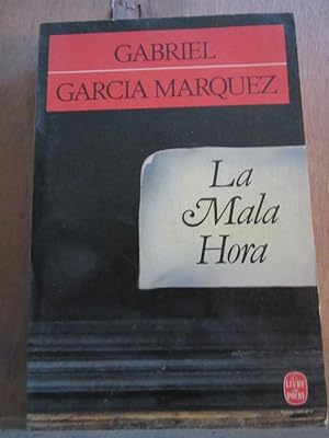 Seller image for marquez La mala hora for sale by Dmons et Merveilles