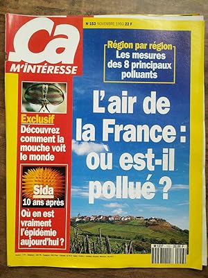 ça m'interesse n153 Novembre 1993 L'air de la France