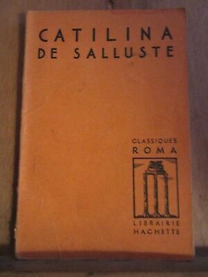 Catilina de salluste Classiques roma librairie hachette