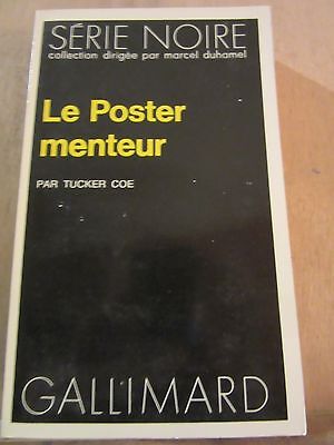 Seller image for Le Poster menteur Gallimard Srie Noire n1590 for sale by Dmons et Merveilles