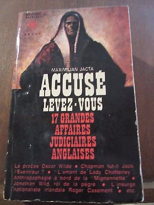 Seller image for accus levez vous 17 grandes affaires judiciaires anglaises for sale by Dmons et Merveilles