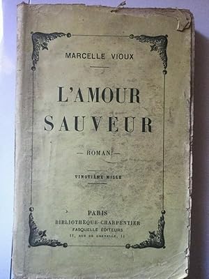 Seller image for L'amour sauveur bibliothque charpentier for sale by Dmons et Merveilles