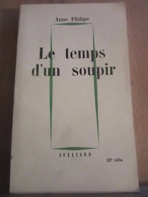 Seller image for Anne philippe Le temps d'un soupir for sale by Dmons et Merveilles