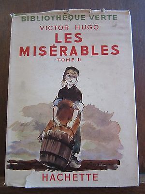 Image du vendeur pour Les Misrables Tome II hachette Bibliothque Verte mis en vente par Dmons et Merveilles