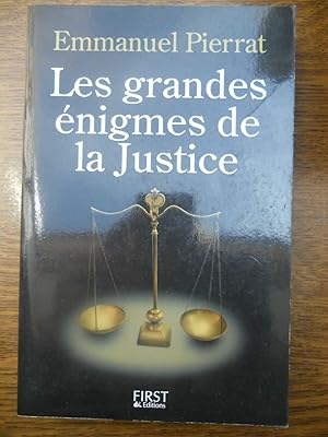 Seller image for Les grandes nigmes de la justice for sale by Dmons et Merveilles