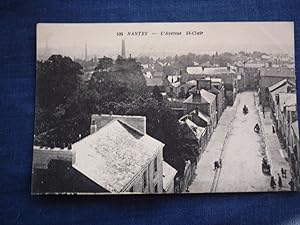 Carte Postale Nantes - L'Avenue St-Clair Artaud et Nozais Imp-Edit. N 532