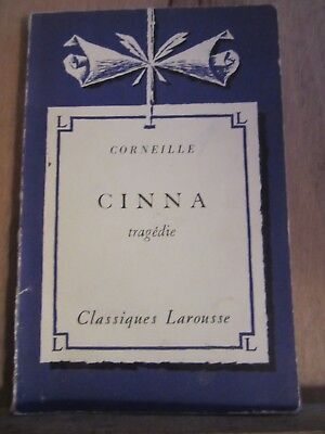 Image du vendeur pour corneille cinna tragdie Classiques larousse mis en vente par Dmons et Merveilles