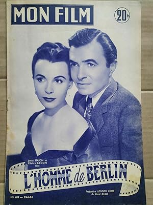 Mon Film n 409 L'homme de berlin 23 6 1954
