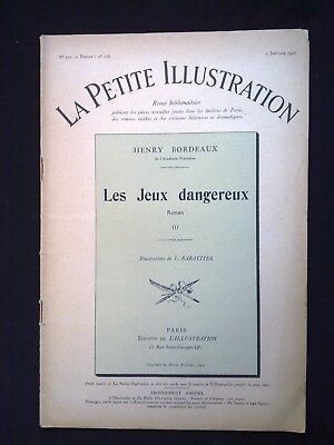 Imagen del vendedor de La Petite Illustration n270 Roman n116 Les Jeux Dangereux II a la venta por Dmons et Merveilles