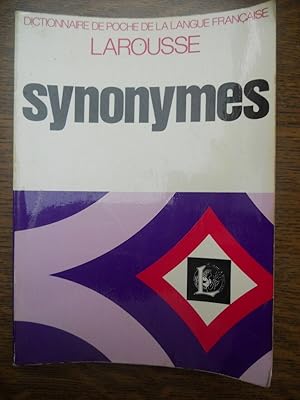 Dictionnaire de Poche de la Langue française synonymes larousse