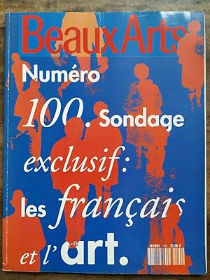 Imagen del vendedor de Beaux Arts n100 Avril 1992 Numro 100 Sondage exclusif les franais et l'art a la venta por Dmons et Merveilles