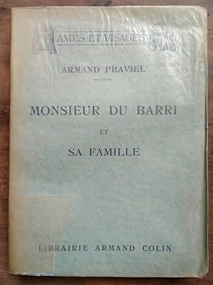 Seller image for Monsieur du Barri et sa famille Armand colin for sale by Dmons et Merveilles