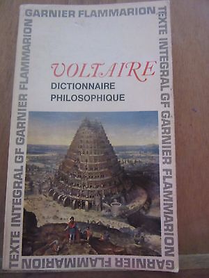 Image du vendeur pour voltaire Dictionnaire philosophique mis en vente par Dmons et Merveilles
