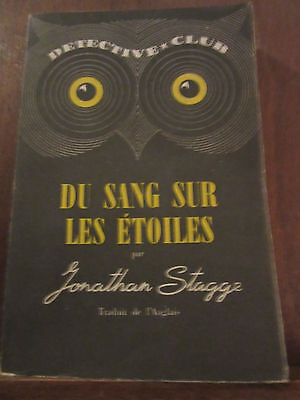 Seller image for du sang sur les toiles detective club for sale by Dmons et Merveilles