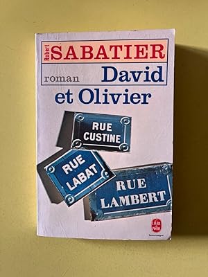 Imagen del vendedor de David et olivier a la venta por Dmons et Merveilles