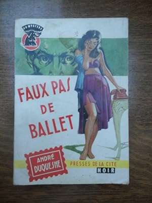 Image du vendeur pour Faux pas de ballet Presses de la Cit un mystre n505 mis en vente par Dmons et Merveilles