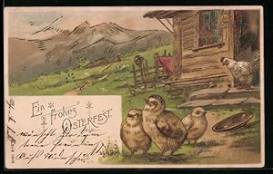 Bild des Verkufers fr Ansichtskarte Osterkken wnschen ein frohes Fest zum Verkauf von Bartko-Reher