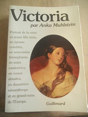 Seller image for Anka muhlstein victoria for sale by Dmons et Merveilles