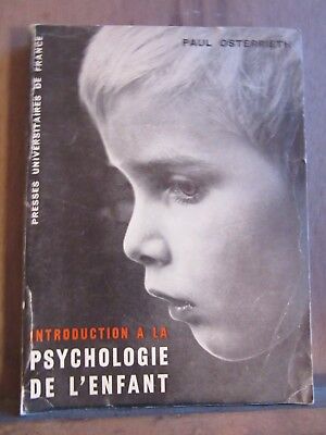 Imagen del vendedor de Introduction  la psychologie de l'enfant a la venta por Dmons et Merveilles