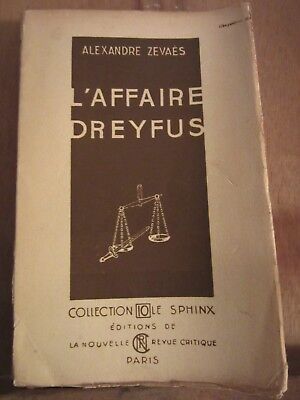 Seller image for L'affaire dreyfus Collection le sphynx n10 for sale by Dmons et Merveilles