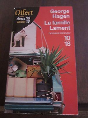 Seller image for George hagen La famille Lament for sale by Dmons et Merveilles