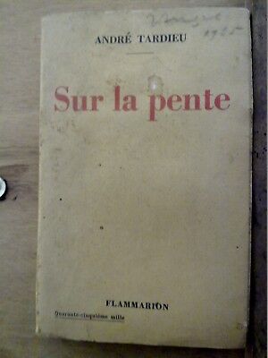 Seller image for Sur la pente flammarion for sale by Dmons et Merveilles