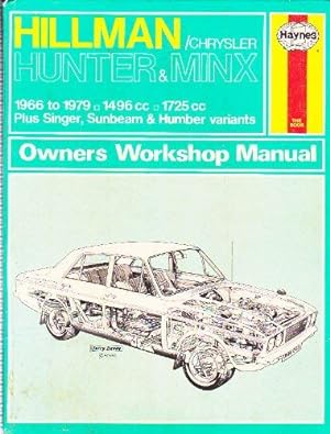 Bild des Verkufers fr Hillman/Chrysler Hunter and Minx Owner's Workshop Manual zum Verkauf von WeBuyBooks
