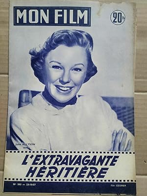 Mon Film n 583 L'Extravagante héritière 23 10 1957