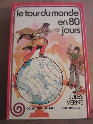 Image du vendeur pour Le tour du monde en 80 jours Editions gp Collection spirale mis en vente par Dmons et Merveilles