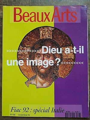 Imagen del vendedor de Beaux Arts n106 Novembre 1992 a la venta por Dmons et Merveilles