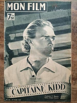 Mon Film n34 Capitaine kidd 19 Mars 1947