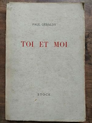 Seller image for Toi et moi for sale by Dmons et Merveilles