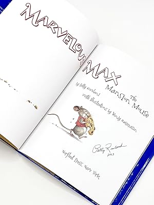 Seller image for MARVELOUS MAX THE MANSION MOUSE for sale by Type Punch Matrix