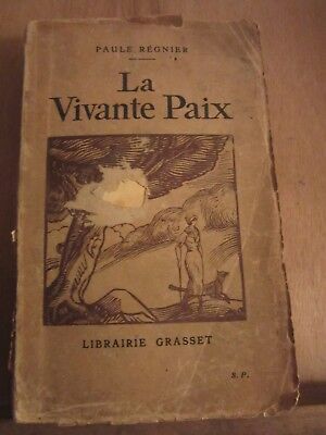 Seller image for La Vivante paix Librairie for sale by Dmons et Merveilles